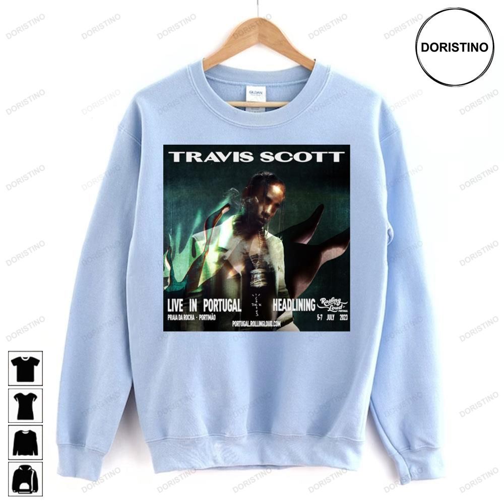 Live In Portugal Travis Scott Limited Edition T-shirts
